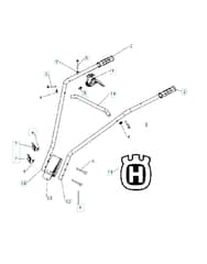 Husqvarna TF120P - 2020-2 - Handle & Controls