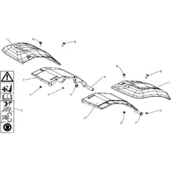Husqvarna TF 325 - 970652601 - Tine Shield