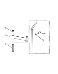Husqvarna TF335 - Support Legs