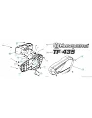 Husqvarna TF435 - Cover