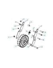 Husqvarna TF435 - Wheels & Tyres