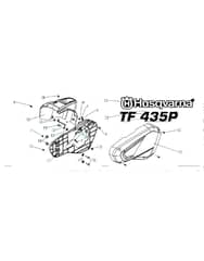 Husqvarna TF435P - Cover