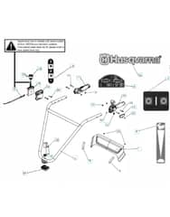 Husqvarna TF435P - Handle & Controls