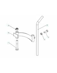 Husqvarna TF435P - Support Legs