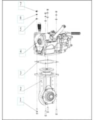 Husqvarna TF545DPLUS - Transmission