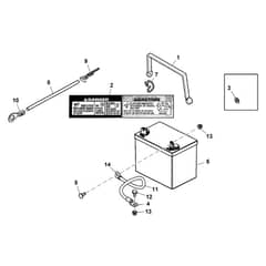 John Deere TH - PC9463 - Battery - ST486512