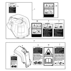 John Deere TH - PC9463 - Fender Kit - ST968757