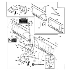 John Deere TH - PC9463 - Front Blade (070001 - ) - ST983243
