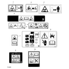 John Deere TH - PC9602 - Labels (160001 - ) - ST1035602