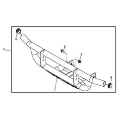 John Deere TH - PC9602 - Front Bumper - ST486693