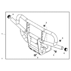 John Deere TH - PC9602 - Front Bumper - ST486851