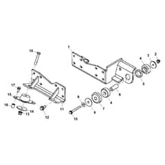 John Deere TH - PC9602 - Engine Supports - ST559859