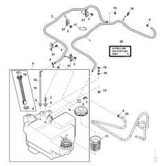 John Deere TH - PC9602 - Fuel Tank - ST559861