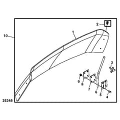 John Deere TH - PC9602 - Windscreen Kit - ST559929