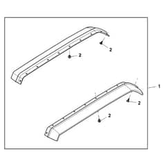 John Deere TH - PC9602 - Rear Fender - ST936934