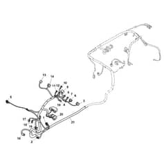 John Deere TH - PC9602 - Chassis Wiring (1/2) (160001 - ) - ST998154