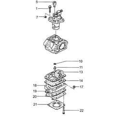 Tanaka THT-210SA - Carburettor