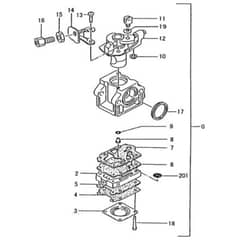 Tanaka THT-262 - Carburettor (Wyj-Type)