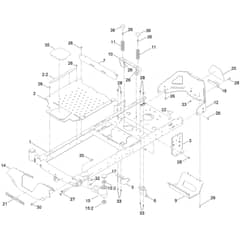 Toro TimeCutter 107cm - 74677 (414700000 - 416999999) Frame