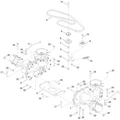 Toro TimeCutter 107cm - 74677 (400000000 - 414699999) Traction Drive