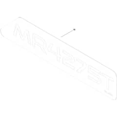Toro TimeCutter 107cm - 74692 (400000000 - 418499999) Decal