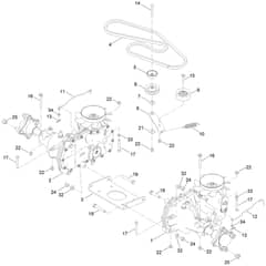Toro TimeCutter 127cm - 74696 (420000000 - 999999999) Traction Drive