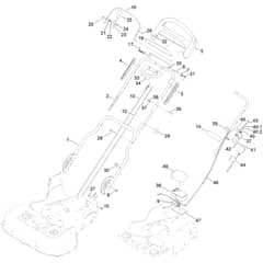 Toro TimeMaster TM76K 76cm - 21811 (414160195 - 999999999) Handle