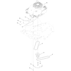 Toro TimeMaster TM76K 76cm - 21811 (409032220 - 410999999) Engine and Belt