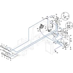 TITAN 740 D - 2013-2019 - 13-7460-11 - Stiga Front Mower Oil Tank Diagram
