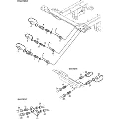 TITAN 740 DC - 2013-2014 - 13-7461-11 - Stiga Front Mower Implement Control Diagram