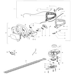 McCulloch TIVOLI 65 - PREFIX 04 - 2007-04 - Clutch & Oil Pump Parts Diagram