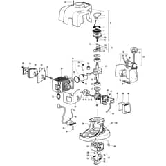 McCulloch Tivoli 65 - Prefix 04 - 2008-03 - Engine Parts Diagram
