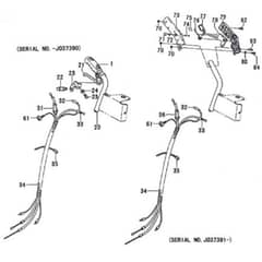 Tanaka TLE-550-9533 - Throttle Lever