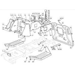 TM 14 36 H - 2010 - 2T0420233/M10 - Mountfield Ride On Mower Chassis Diagram