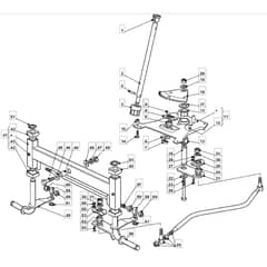 TM 35 H - 2009 - 2T2642433/BM9 - Mountfield Ride On Mower Steering Diagram