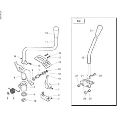 TN 5600 (FINO/UNTIL 2013) -  - Efco Transporter Selector switch Diagram