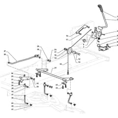 TORNADO 2098 H - 2015 - 2T0630481/14 - Stiga Ride On Mower Cutting Plate Lifting Diagram