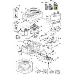 TORNADO 2098 H AP - 2018-2020 - 2T0630481/AP18 - Stiga Ride On Mower Carburettor Diagram