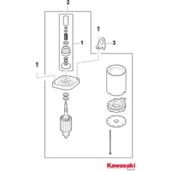 TORNADO 4108 HWK AP - 2018-2021 - 2T1220681/AP18 - Stiga Ride On Mower Starter Motor Diagram