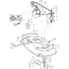 TORNADO 4108 HWL AP - 2021-2023 - 2T1240481/AP21 - Stiga Ride On Mower Cutting Plate Diagram