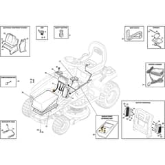 Tornado 598e - 2022-2025 - 2T0665481/ST2 - Stiga Ride On Mower Electric Parts Diagram