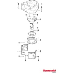 TORNADO 6108 HW - 2017-2019 - 2T1800681/17 - Stiga Ride On Mower Cooling Diagram
