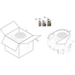 TORNADO 7108 W - 2023-2024 - 2T1835481/ST1P - Stiga Ride On Mower Engine Cover Diagram