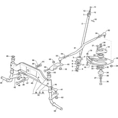 TORNADO 7108 W Special - 2024-2025 - 2T1835381/ST1 - Stiga Ride On Mower Steering Diagram