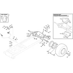 Tornado 7108e - 2022 - 2T1270481/ST2 - Stiga Ride On Mower Transmission Diagram