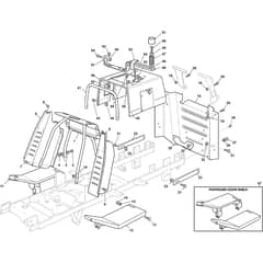 TORNADO 9121 WX - 2022-2023 - 2T3040381/ST2P - Stiga Ride On Mower Frame Diagram