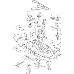 TORNADO PRO 9121 XWSY - 2020-2021 - 2T3040381/ST1 - Stiga Ride On Mower Cutting Plate Diagram