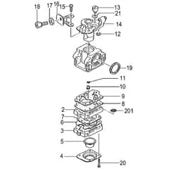 Tanaka TPH-2501-S - H31 TPH2501S9537 - Carburettor