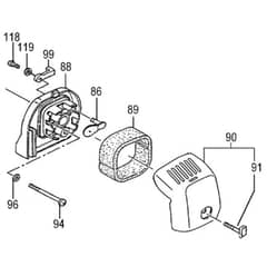 Tanaka TPH-2501SS - H42 TPH2501SS9539 - Air Cleaner