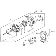 Tanaka TPH-2501SS - H42 TPH2501SS9539 - Recoil Starter